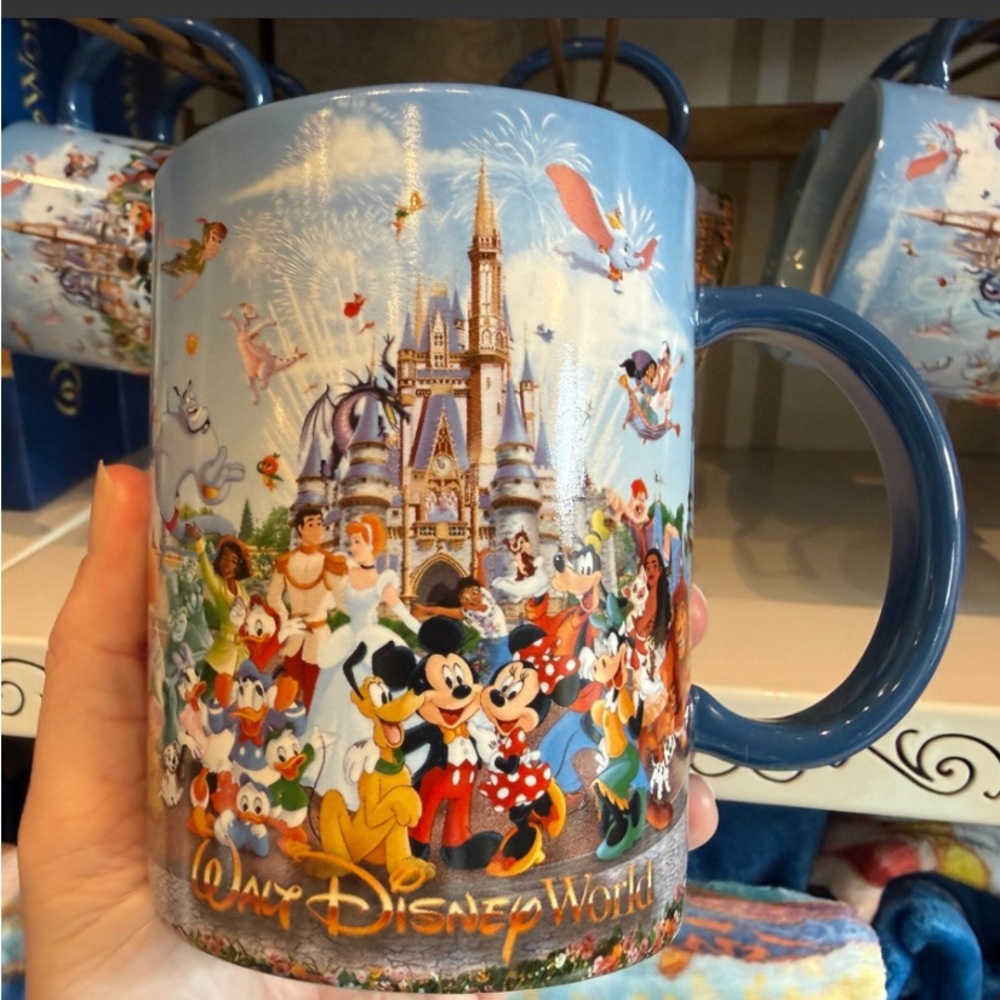 Disney Parks 2026 Walt Disney World Storybook Castle Collection Mug New